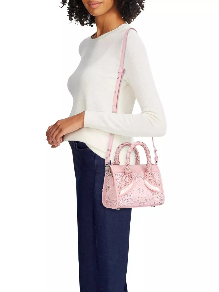 AMIRI Bandana Leather Triangle Bag 2
