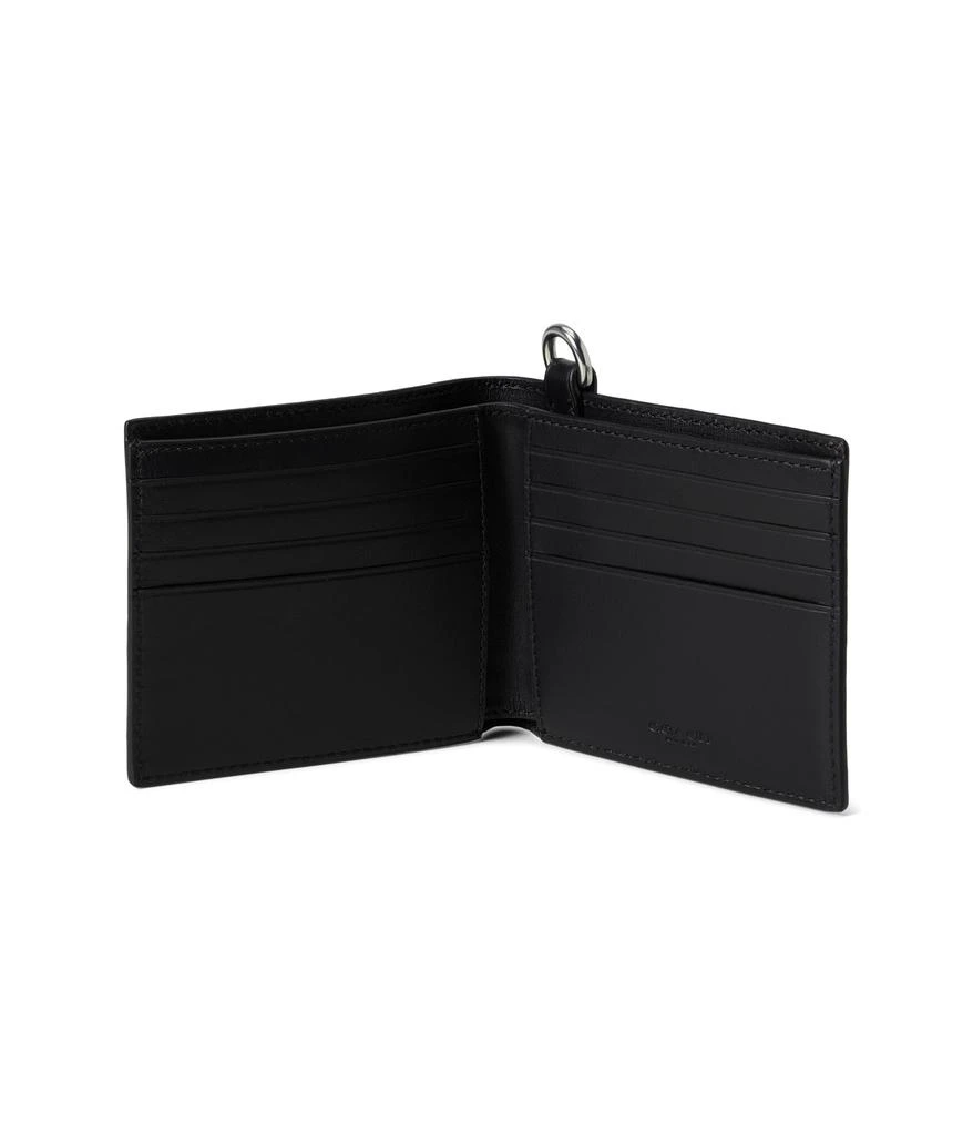 Coach Billfold Wallet With Chain In Signature Canvas 2