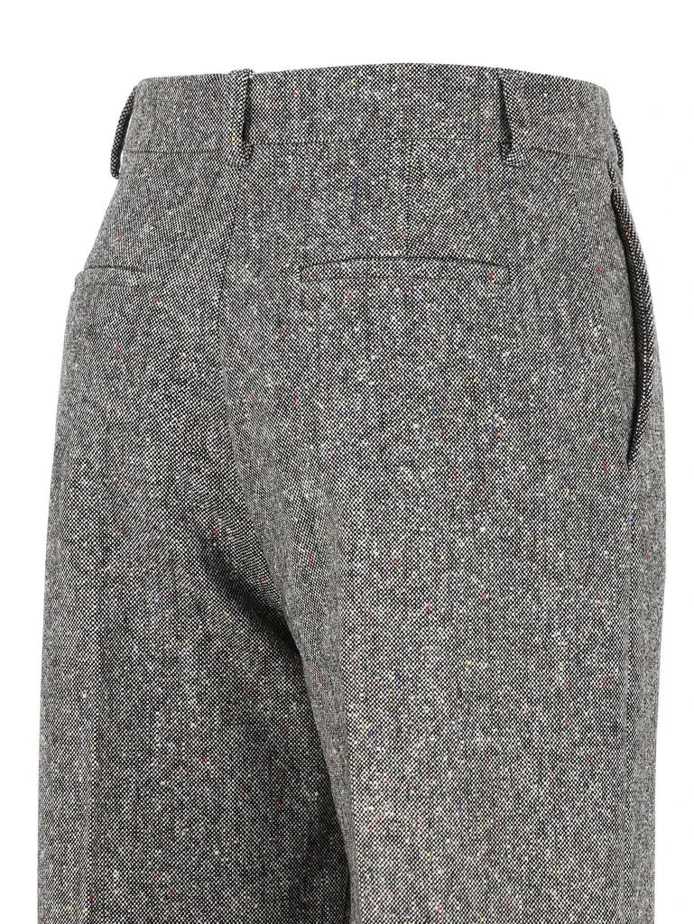 Valentino Valentino Pleat Detailed Wide Leg Trousers 4