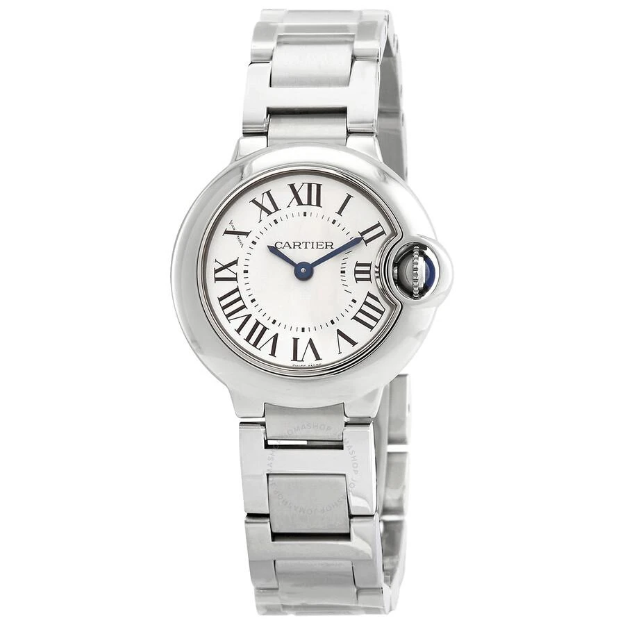 Cartier Ballon Bleu Quartz Silver Dial Ladies Watch WSBB0067 1