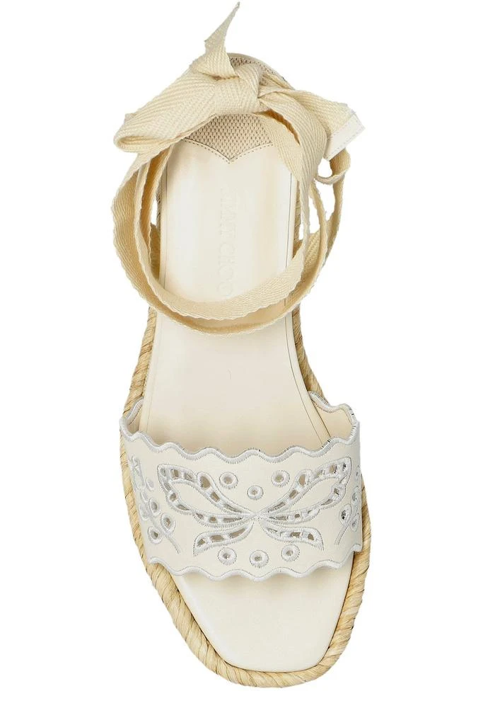 Jimmy Choo Jimmy Choo Arlee Wedge Ankle Strap Sandals 4