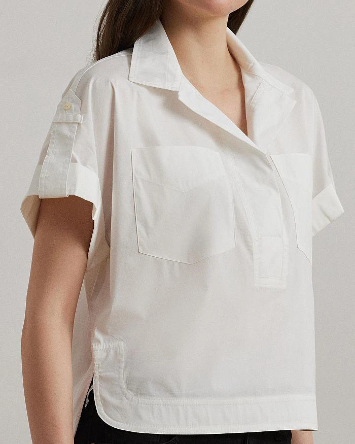 Ralph Lauren Cotton Blend Short Sleeve Camp Shirt 4