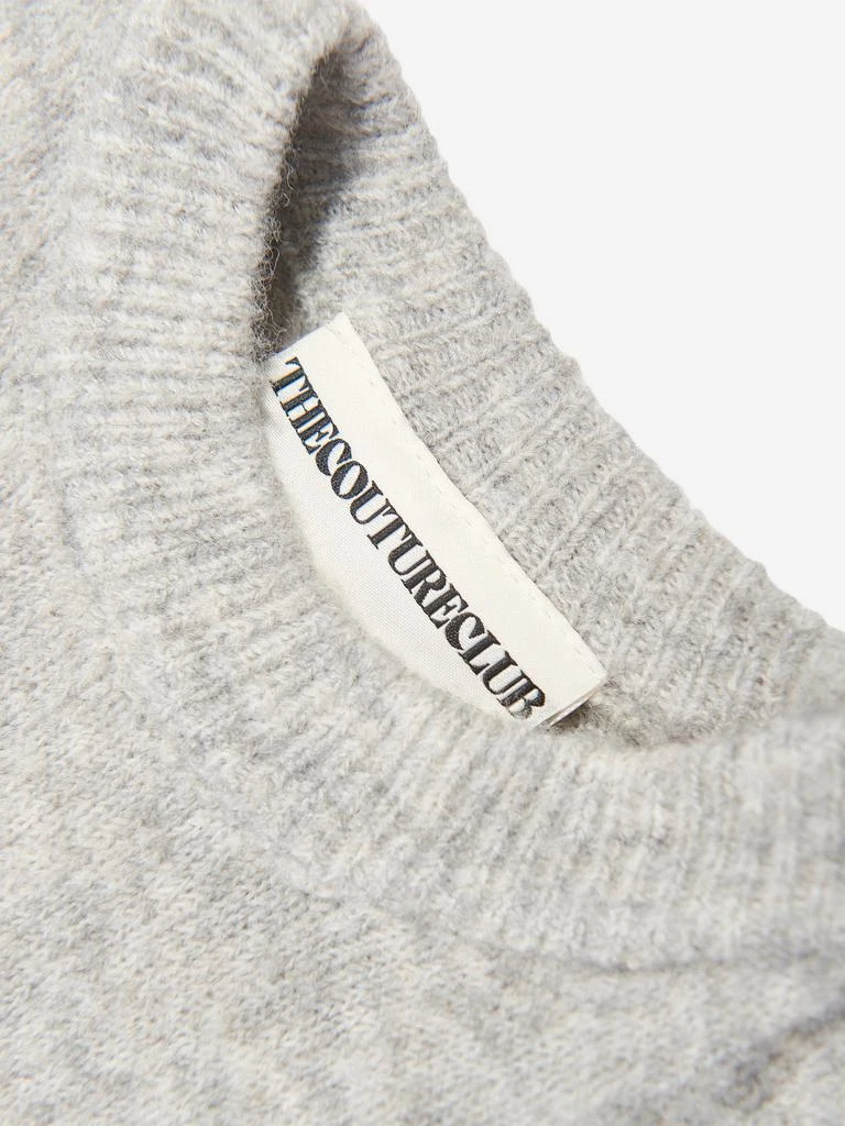 The Couture Club The Couture Club Kids CTRE Sweatshirt in Grey 4