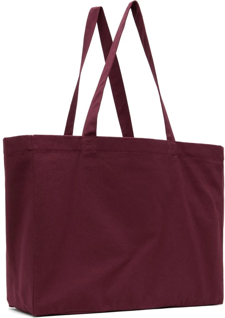 A.P.C. Burgundy Lunar New Year 2025 Diane Shopping Tote 3