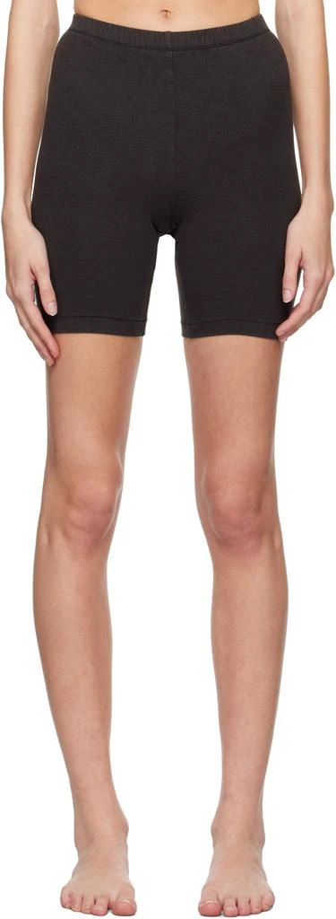 SKIMS Black Outdoor Bike Shorts 1