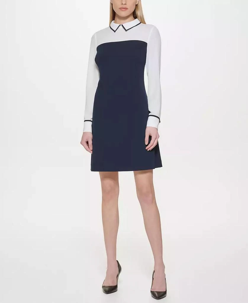 Tommy Hilfiger Women's Collared Sheath Dress 3