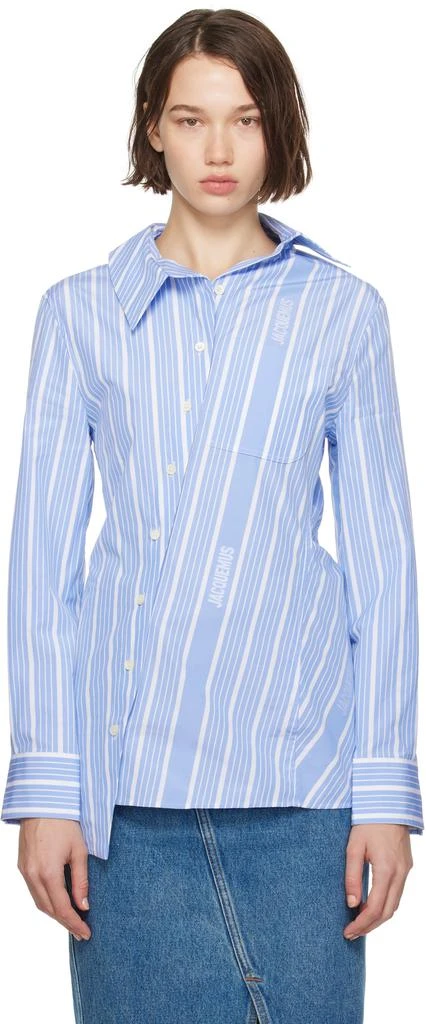 Jacquemus Blue La Casa 'La chemise Pablo' Shirt 1
