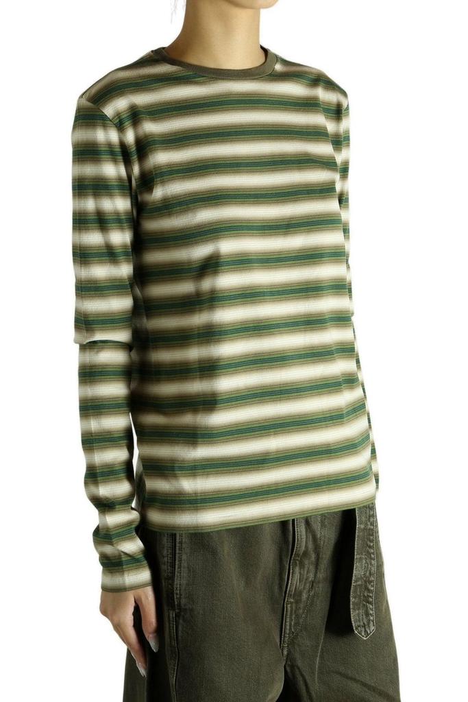 Auralee Gradient Stripe Jersey Long Sleeve T-Shirt – On Sale Now