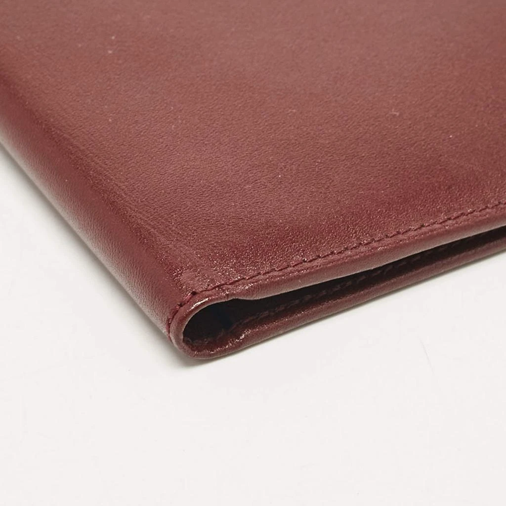Cartier Cartier Red Leather Must de Cartier Bifold Long Wallet 10