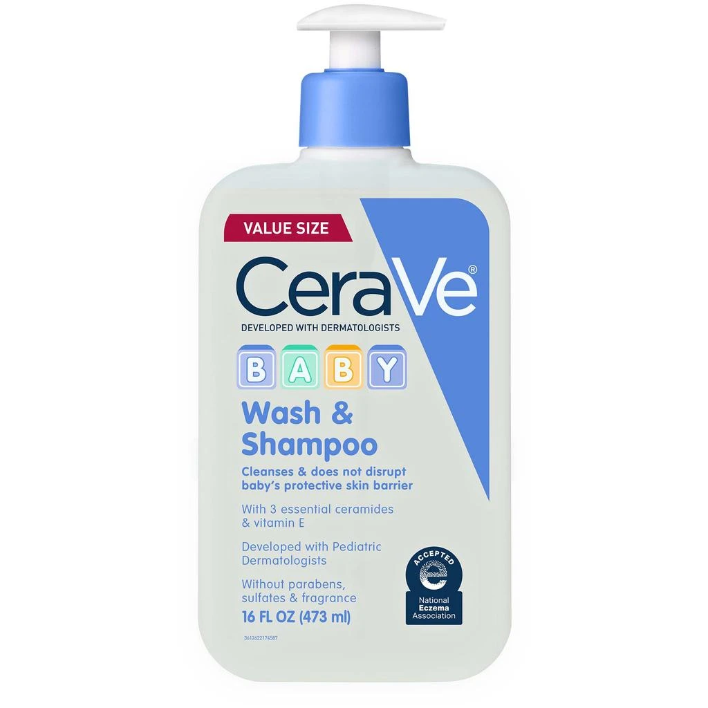 CeraVe CeraVe Baby Wash and Shampoo 1