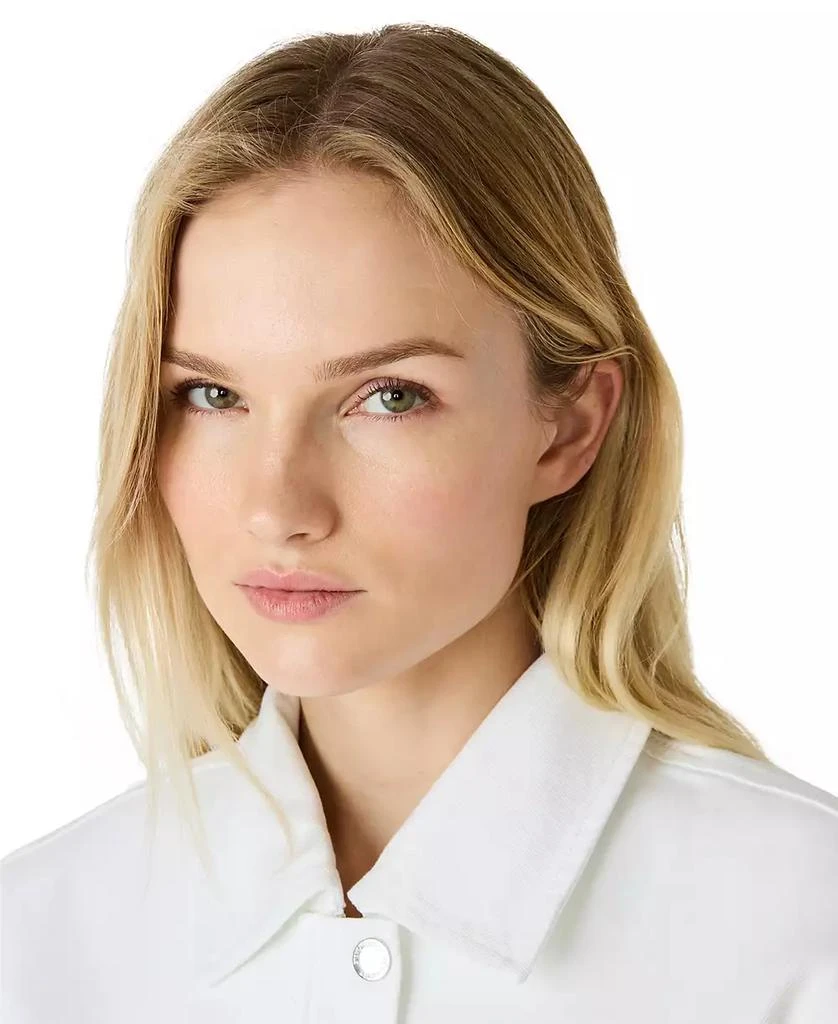 Steve Madden Women
s Sloan Collared Zipper Jacket 6