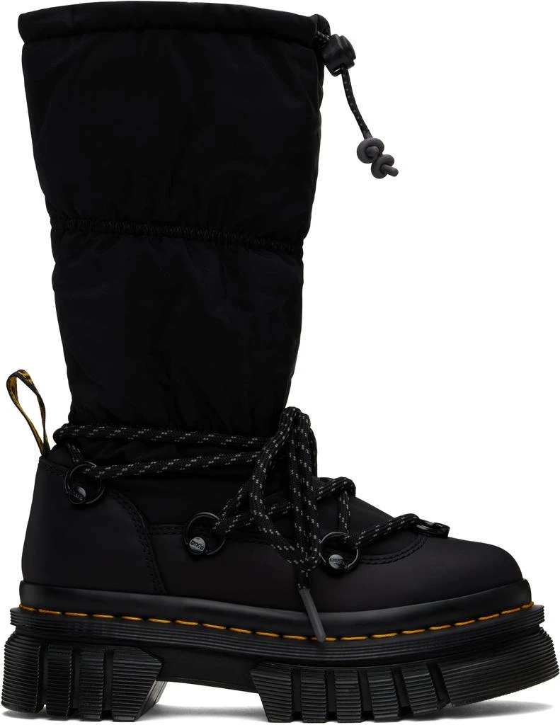 Dr. Martens Black Audrick Padded Hi Platform Tall Boots 1