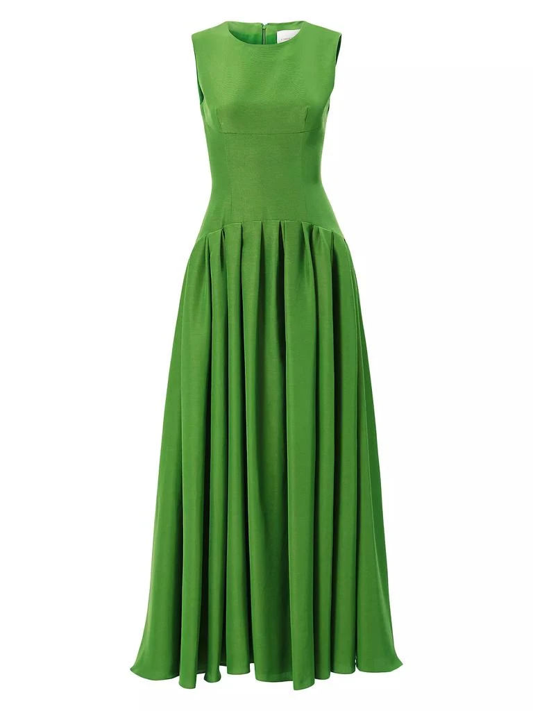 Carolina Herrera Sleeveless Drop Waist Cocktail Dress 1
