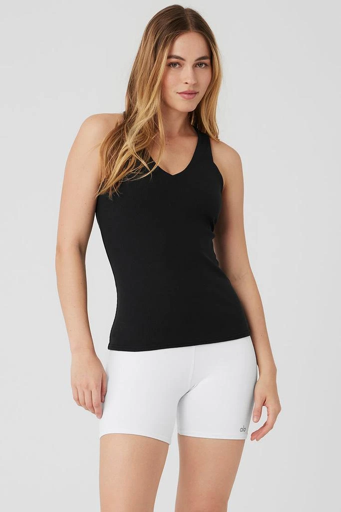 Alo Elevate Tank - Black