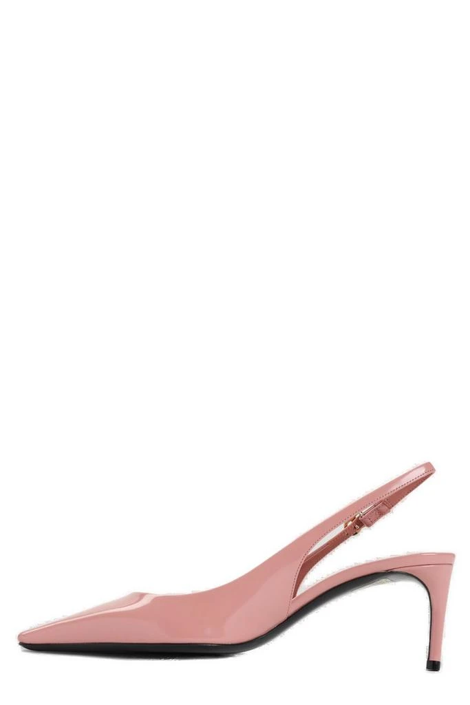 Dolce 
Gabbana Dolce 
Gabbana DG Logo Plaque Slingback Pumps 2