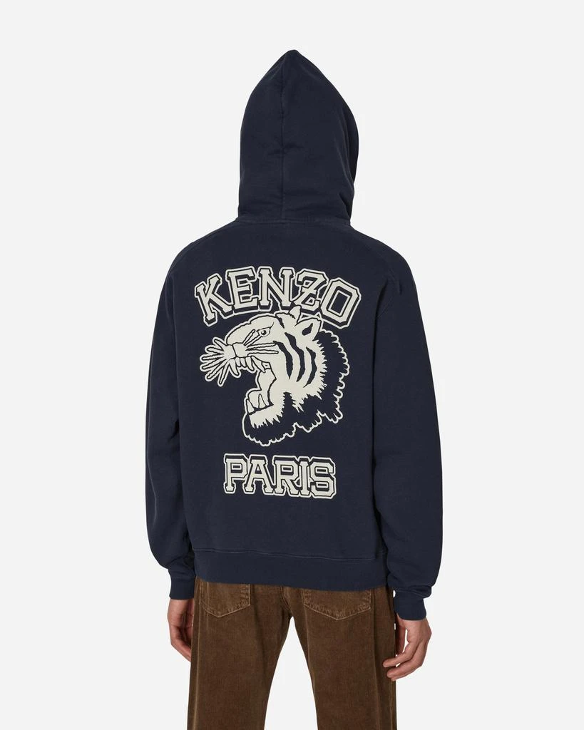 Kenzo Varsity Hooded Sweatshirt Blue 3