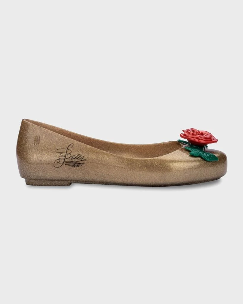 Melissa Girl's Sweet Love x Disney Princess Ballerina Flats 1