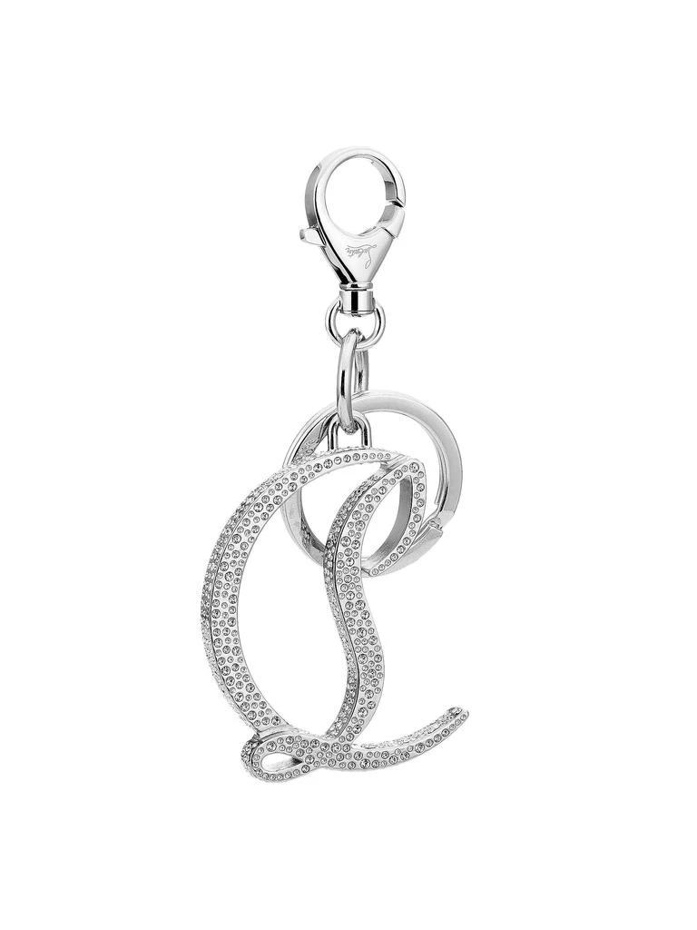 Christian Louboutin Embellished Brass Keyring