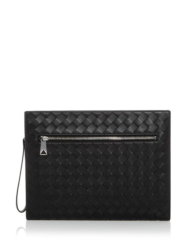 Bottega Veneta Intrecciato Leather Document Case 1