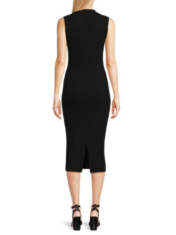 Theory Sleeveless Bodycon Midi-Dress 2