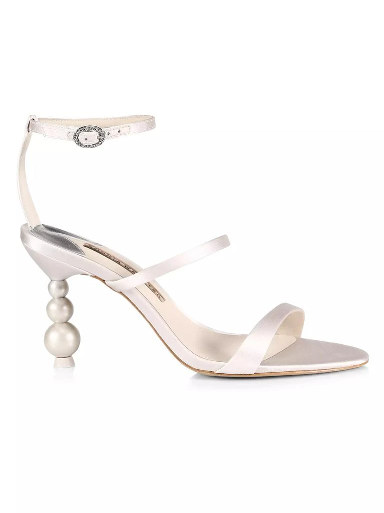 Sophia Webster Rosalind Pearl Mid-Heel Sandals 1