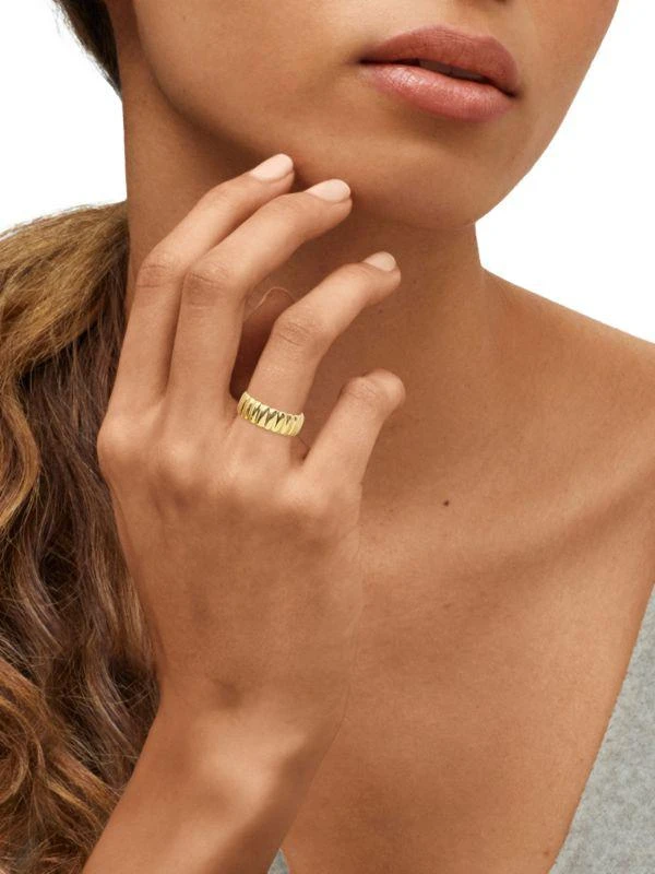 Saks Fifth Avenue 14K Yellow Gold Ring 3