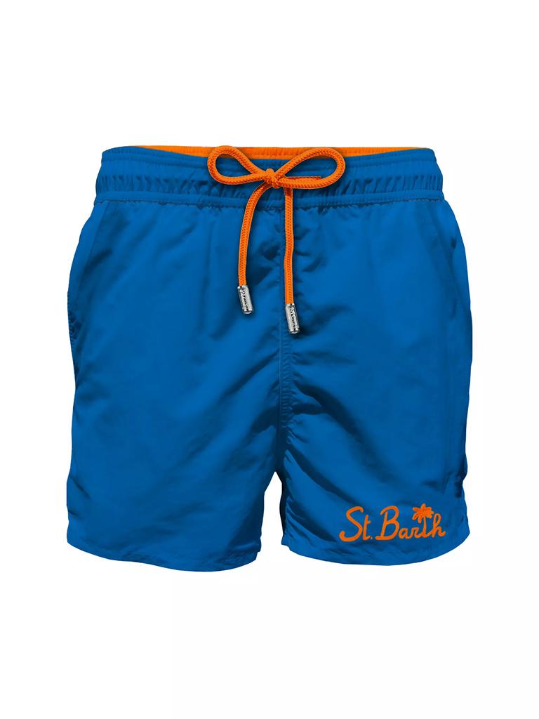 MC2 Saint Barth Embroidered Logo Swim Shorts