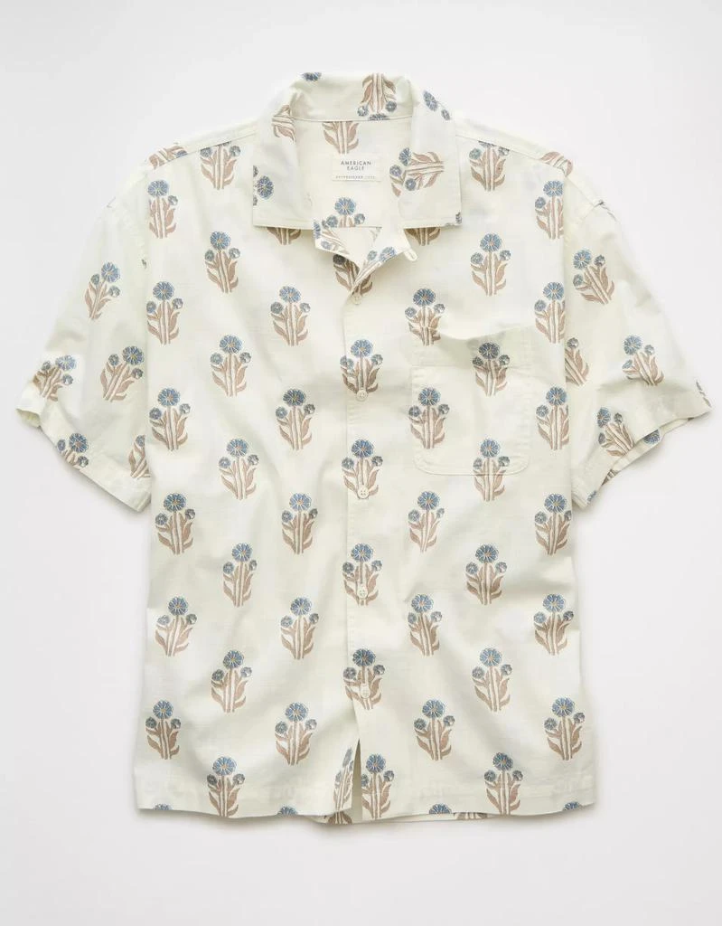 AE AE Floral Button-Up Poolside Shirt 3