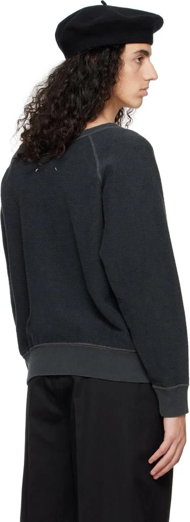 MAISON MARGIELA Gray Cotton Sweatshirt 3