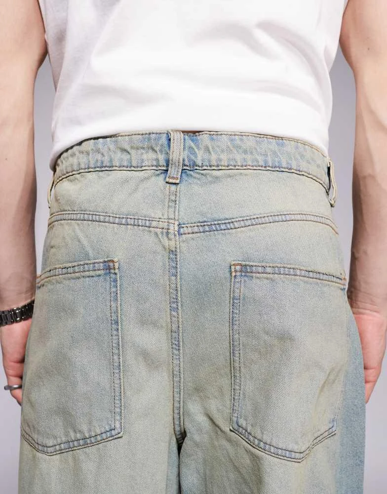 ASOS ASOS DESIGN super baggy jeans with tint 5