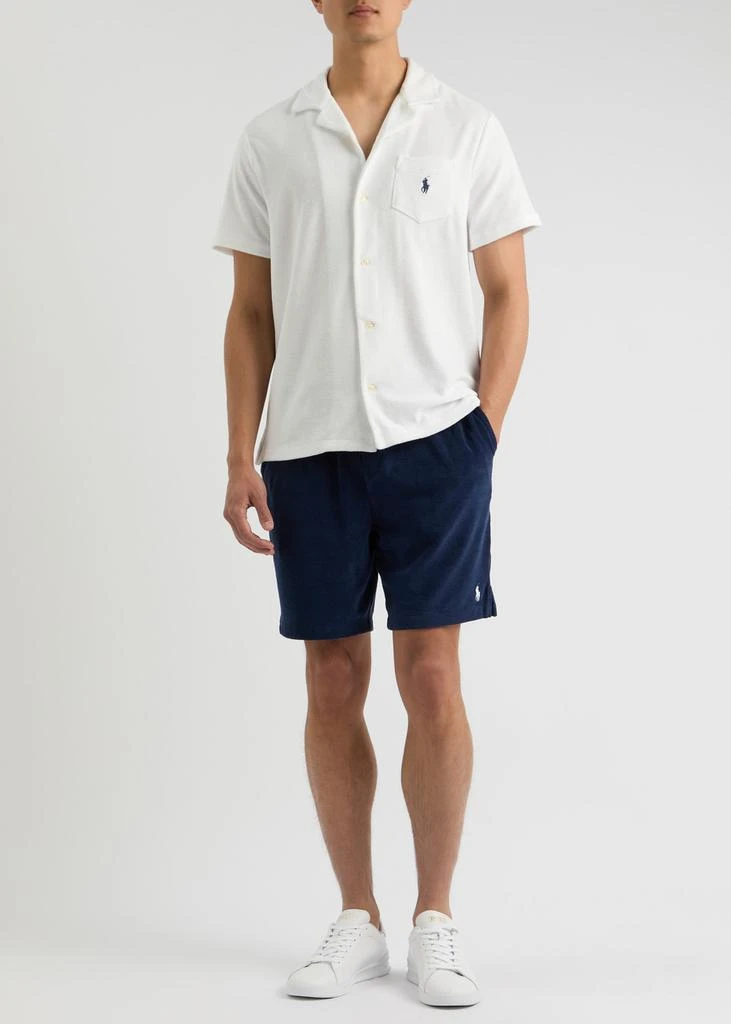Ralph Lauren Spa logo-embroidered terry shirt 4