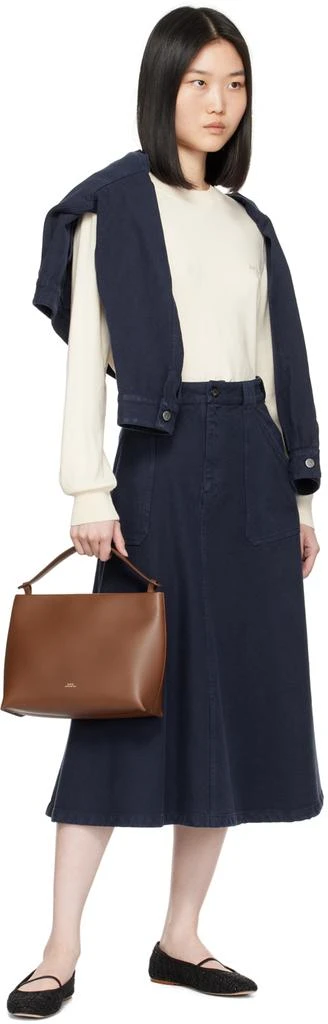 A.P.C. Brown Ashley Bag 4