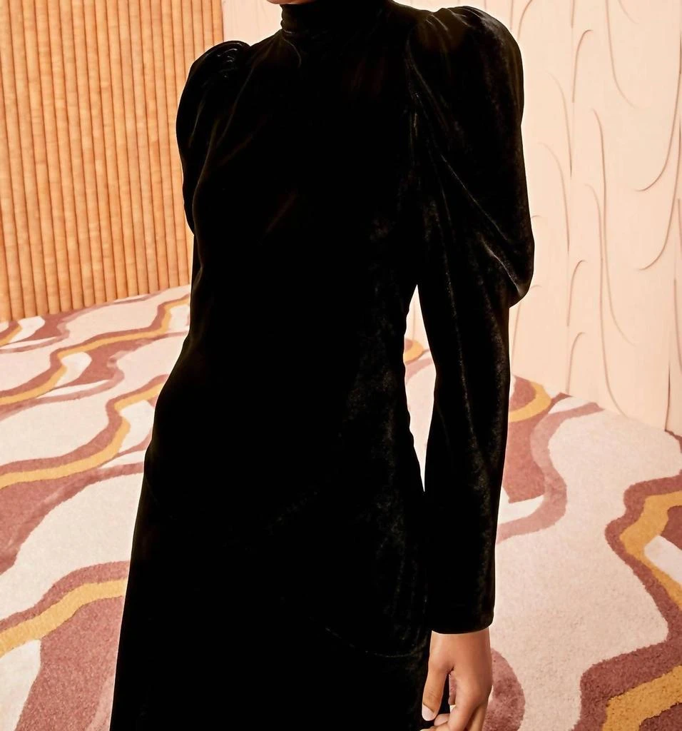 Ulla Johnson Delphine Dress In Noir 4