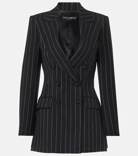 Dolce 
Gabbana Striped wool blazer 1