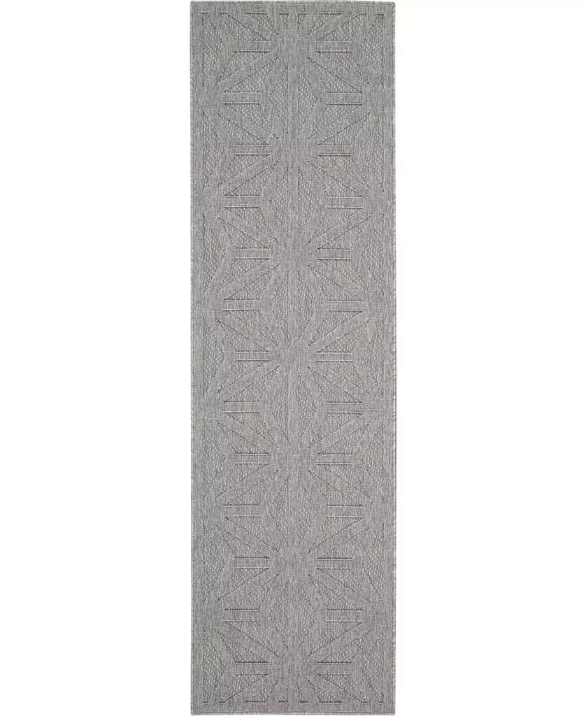 Nourison Cozumel CZM01 Silver 2
2" x 7
6" Runner Rug 1