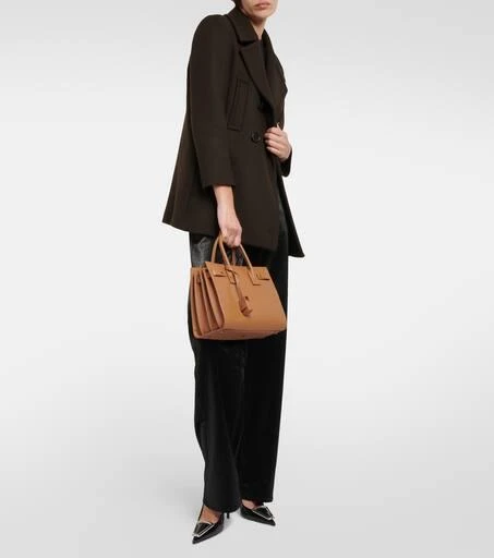 Yves Saint Laurent Sac De Jour Baby Small leather tote bag 5