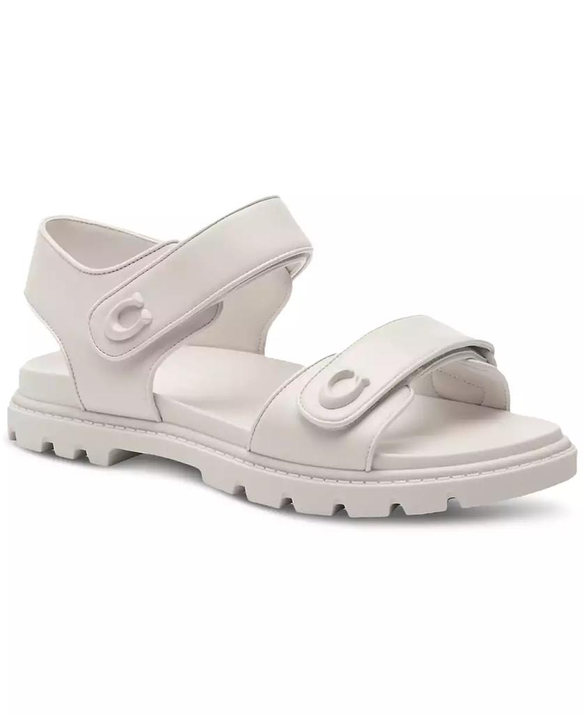 Coach Brynn Double-Band Sporty Lug-Sole Sandals - Shoes