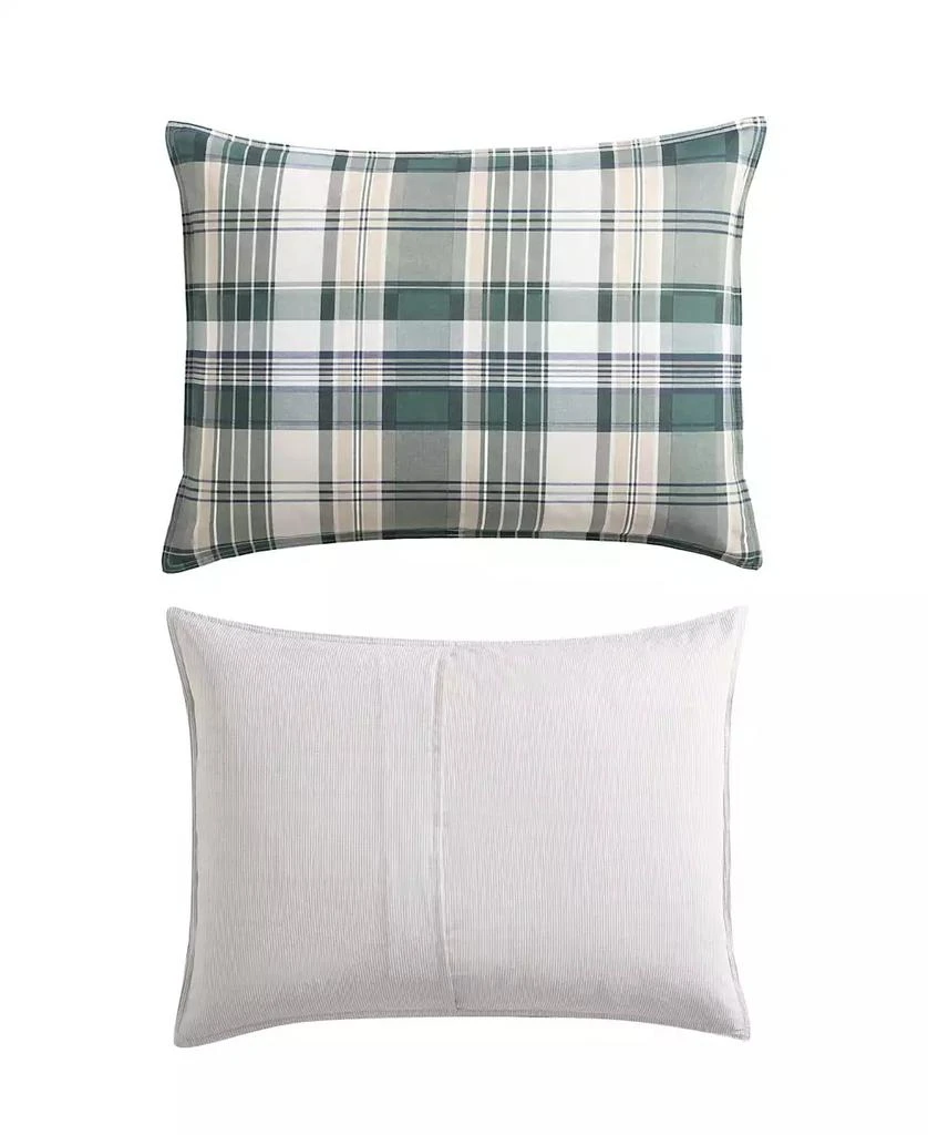 Eddie Bauer Timbers Plaid Cotton Reversible 2 Piece Comforter Set 7