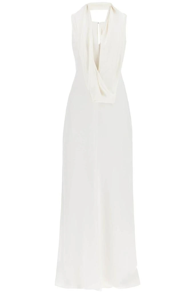 Max Mara maxi silk crãªpe de chine dress 1