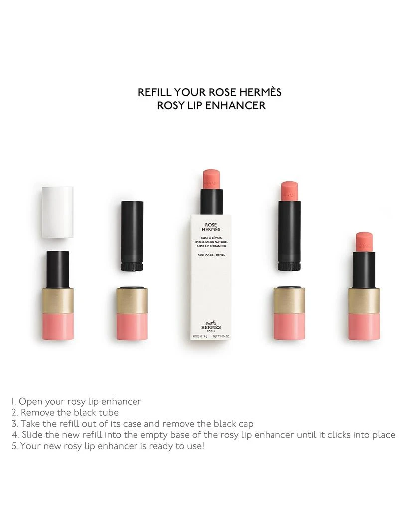 Hermes Rose Hermes Rosy Lip Enhancer 4