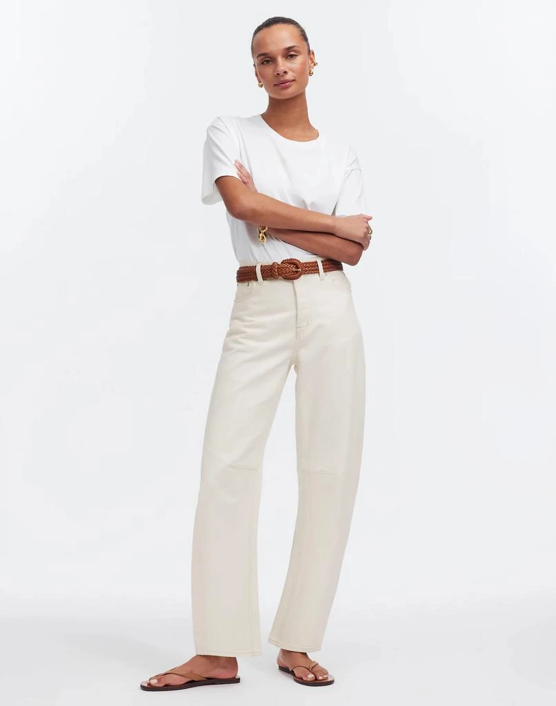 Madewell The Darted Barrel-Leg Jean 1