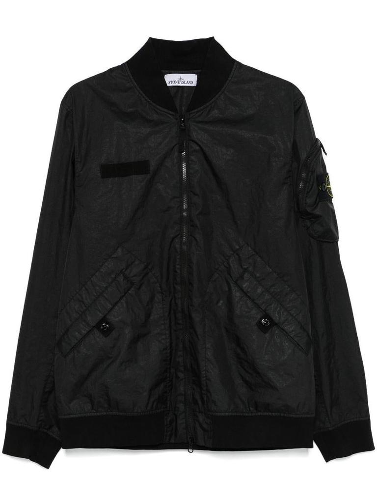 Stone Island Stone Island Midweight Zipper Bomber Jacket Clothing