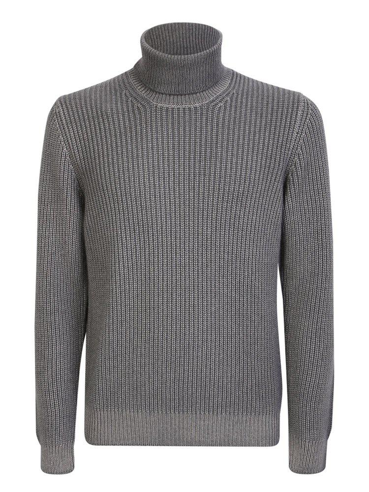 LARDINI Lardini Turtleneck Long-Sleeved Knit Jumper