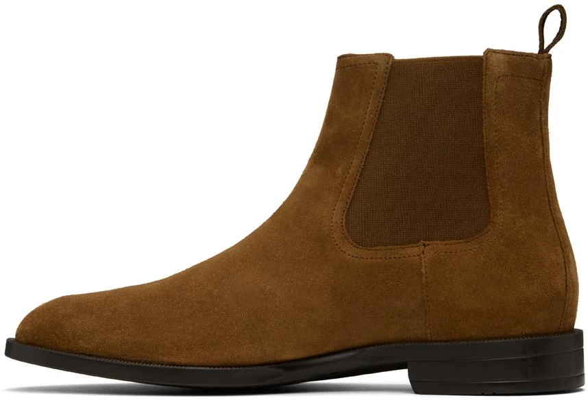 Hugo Boss Tan Suede Chelsea Boots 3