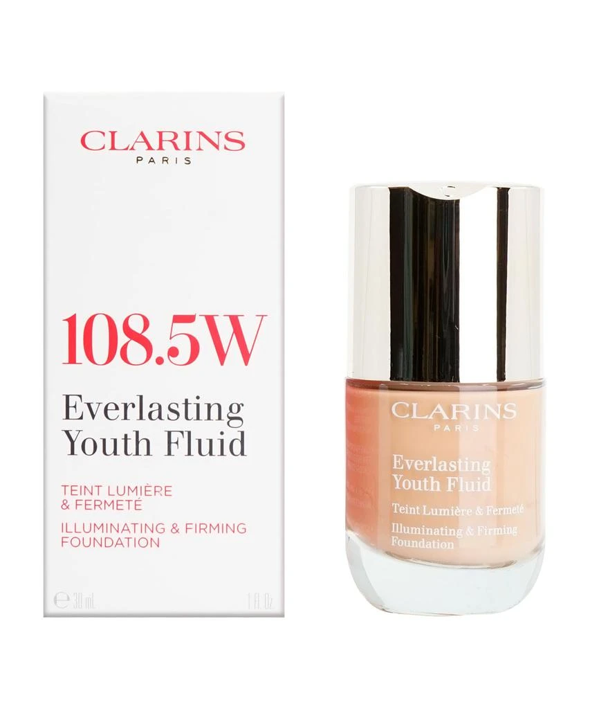 Clarins Everlasting Youth Fluid Illuminating & Firming Foundation 1 OZ - CHOOSE YOUR SHADE 10