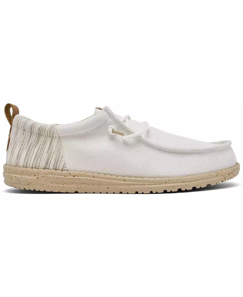 Hey Dude Men's Wally Funk Woven Jacquard Slip-On Casual Moccasin Sneakers from Finish Line