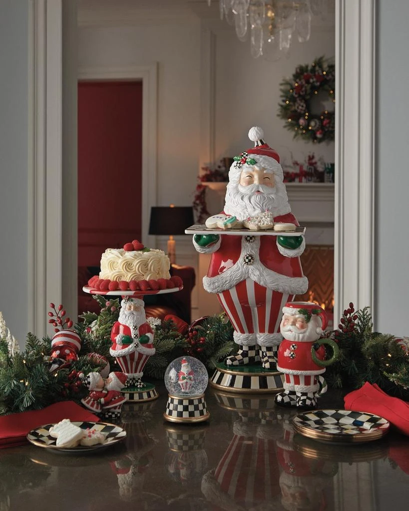 MacKenzie-Childs Nick's Pick Illuminated Courtly Check Garland 2