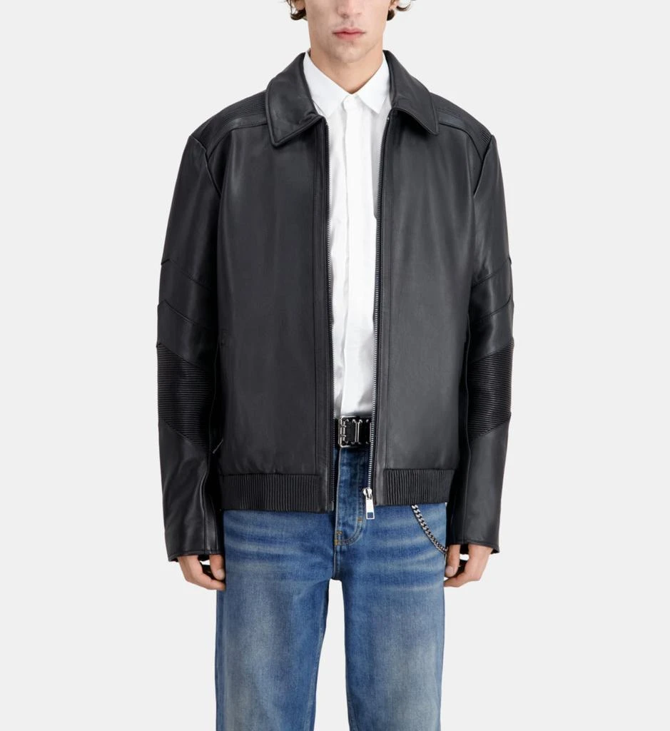The Kooples Leather Biker Jacket 1