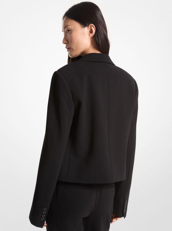 michael_kors Crepe Cropped Blazer