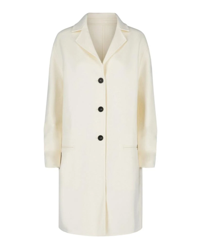 Salvatore Ferragamo Wool-Blend Lapel Coat